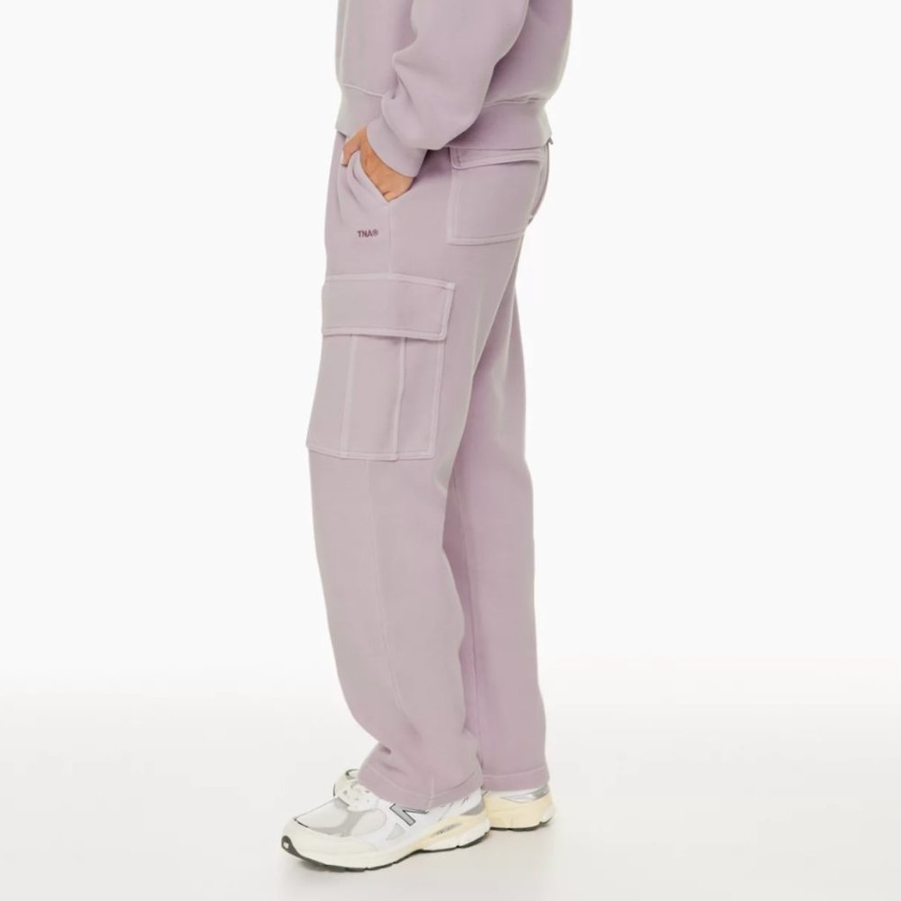 Aritzia Tna Cargo Sweatpants Pink sz M